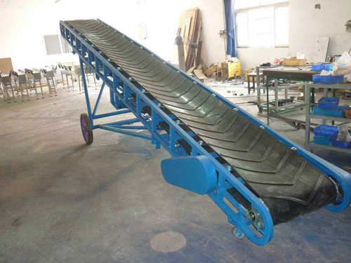 Uphill Belt Conveyor 01