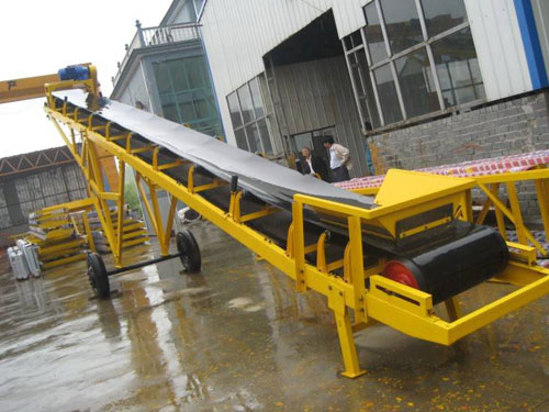 Uphill Belt Conveyor 03